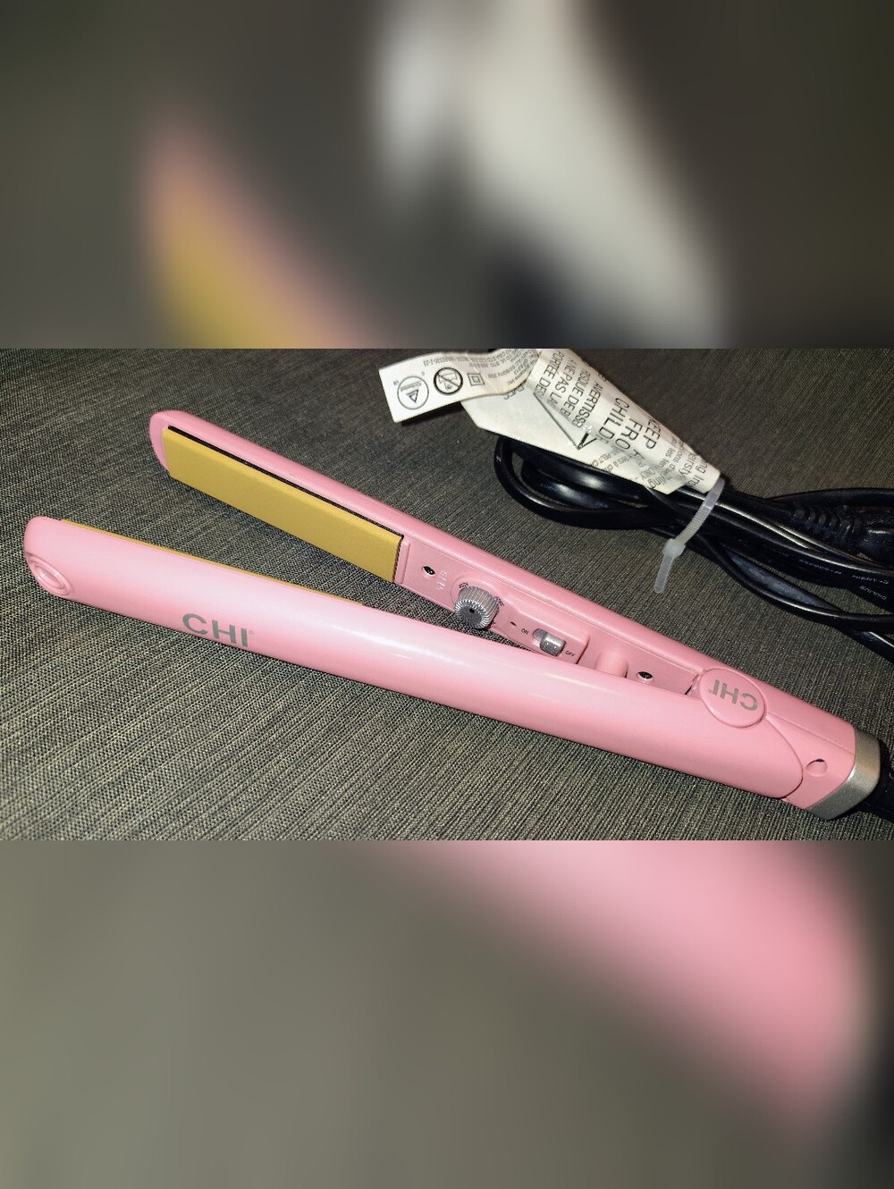 Pink CHI Flat Iron Hair Straightener ~ Works Great, Lightly Used
